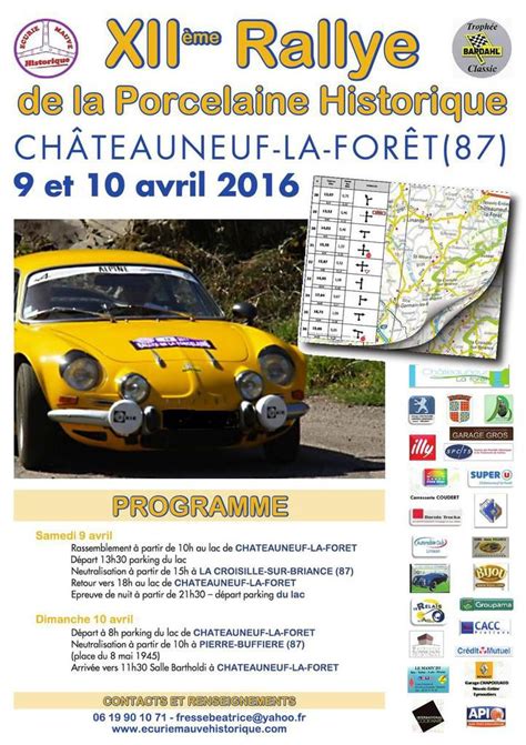 Rallye Historique de la Porcelaine. .